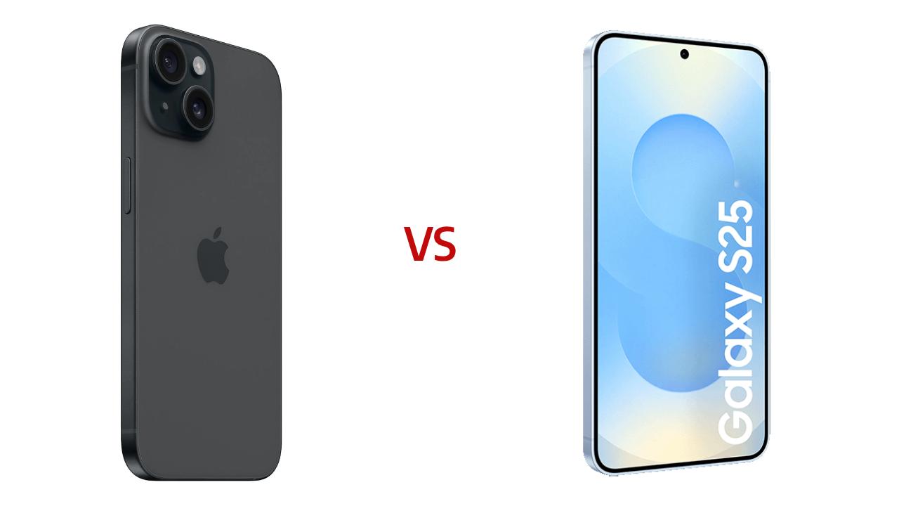 iPhone 15 vs S25: Comparativa