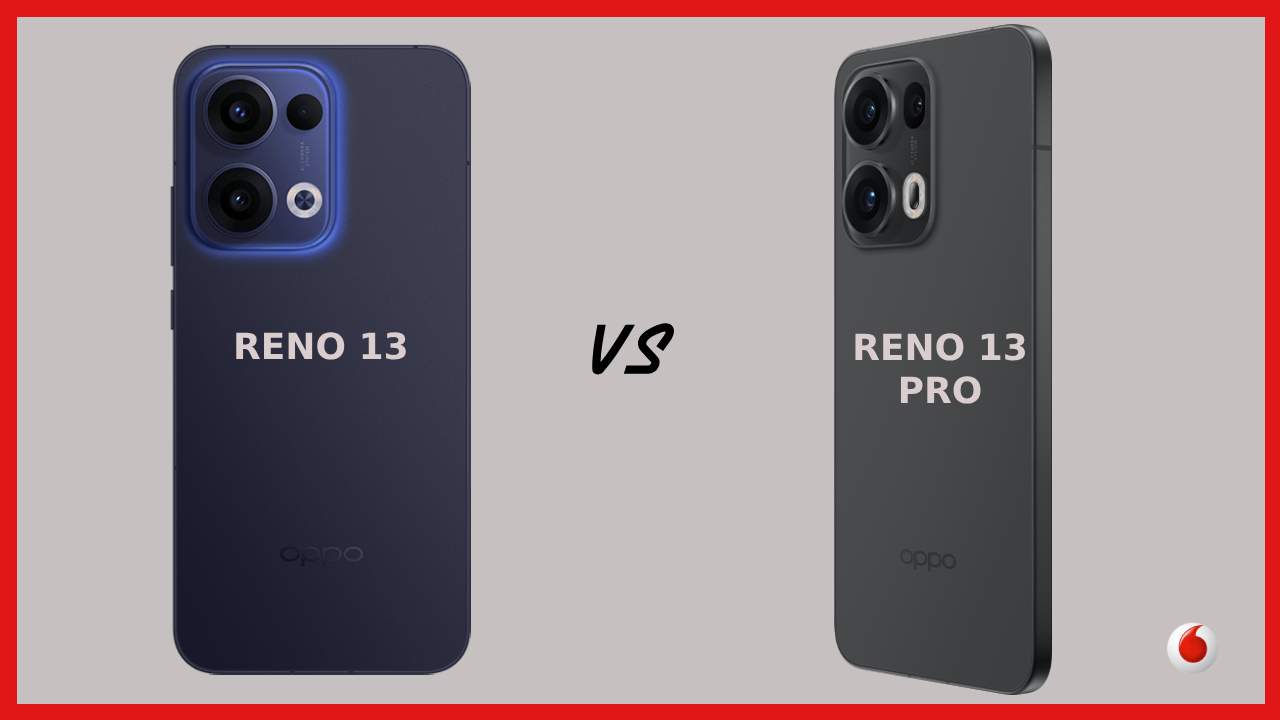 OPPO Reno 13 vs OPPO Reno 13 Pro: comparativa